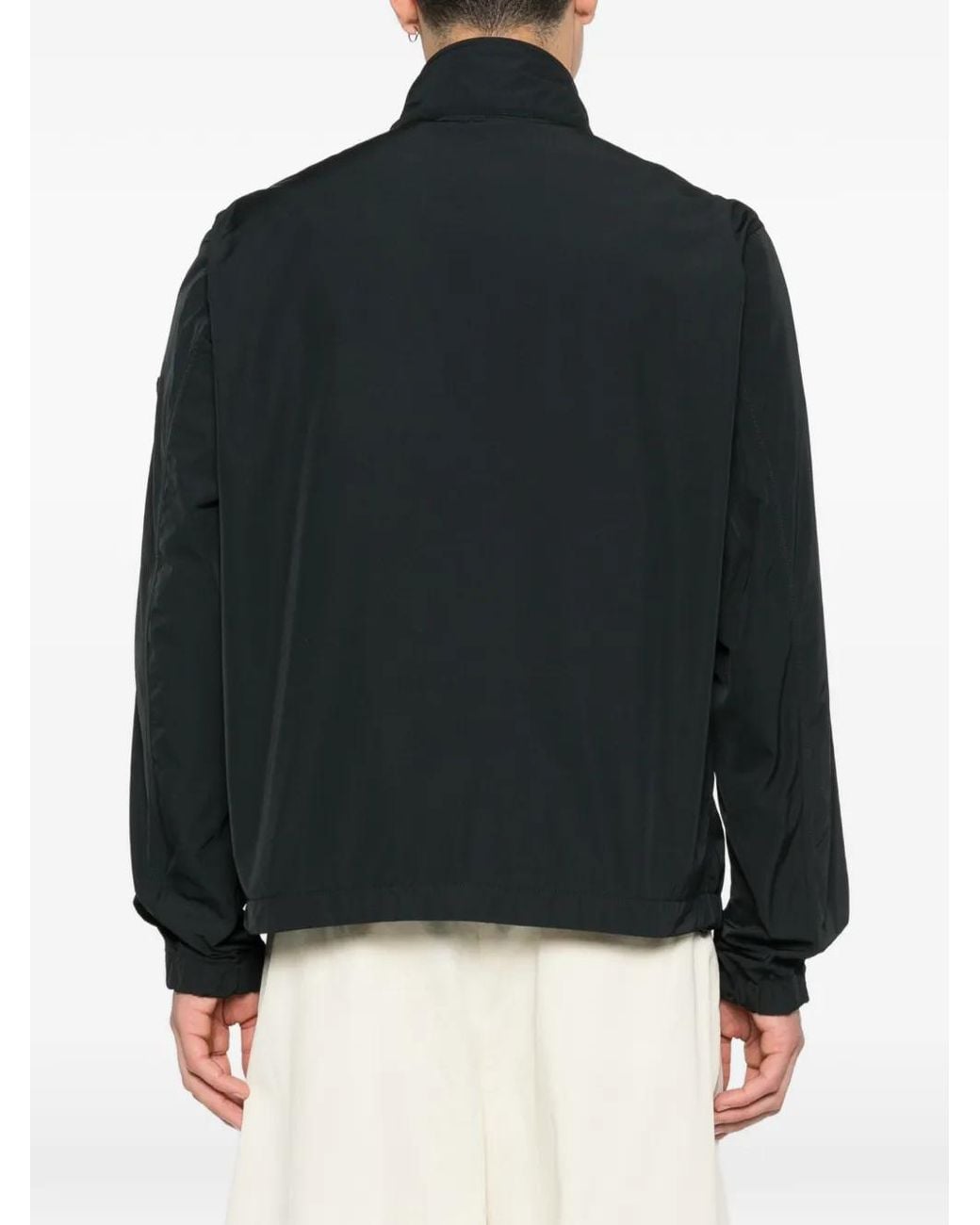 Stone Island Jacke Mit Logo-Patch in Black für Herren