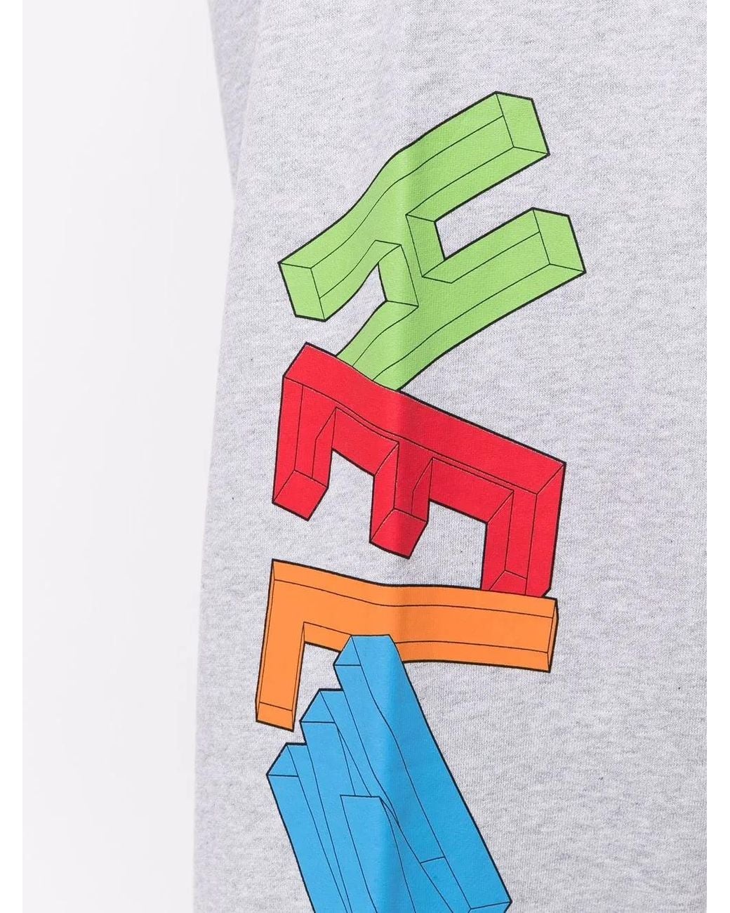 Helmut Lang Multicolor 3D Logo Track Pants for men