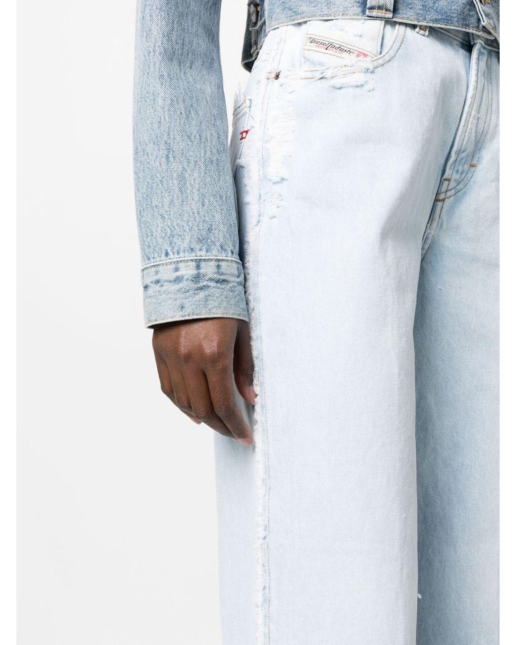 DIESEL 2000 Flared Bootcut Jeans in Blue | Lyst Canada