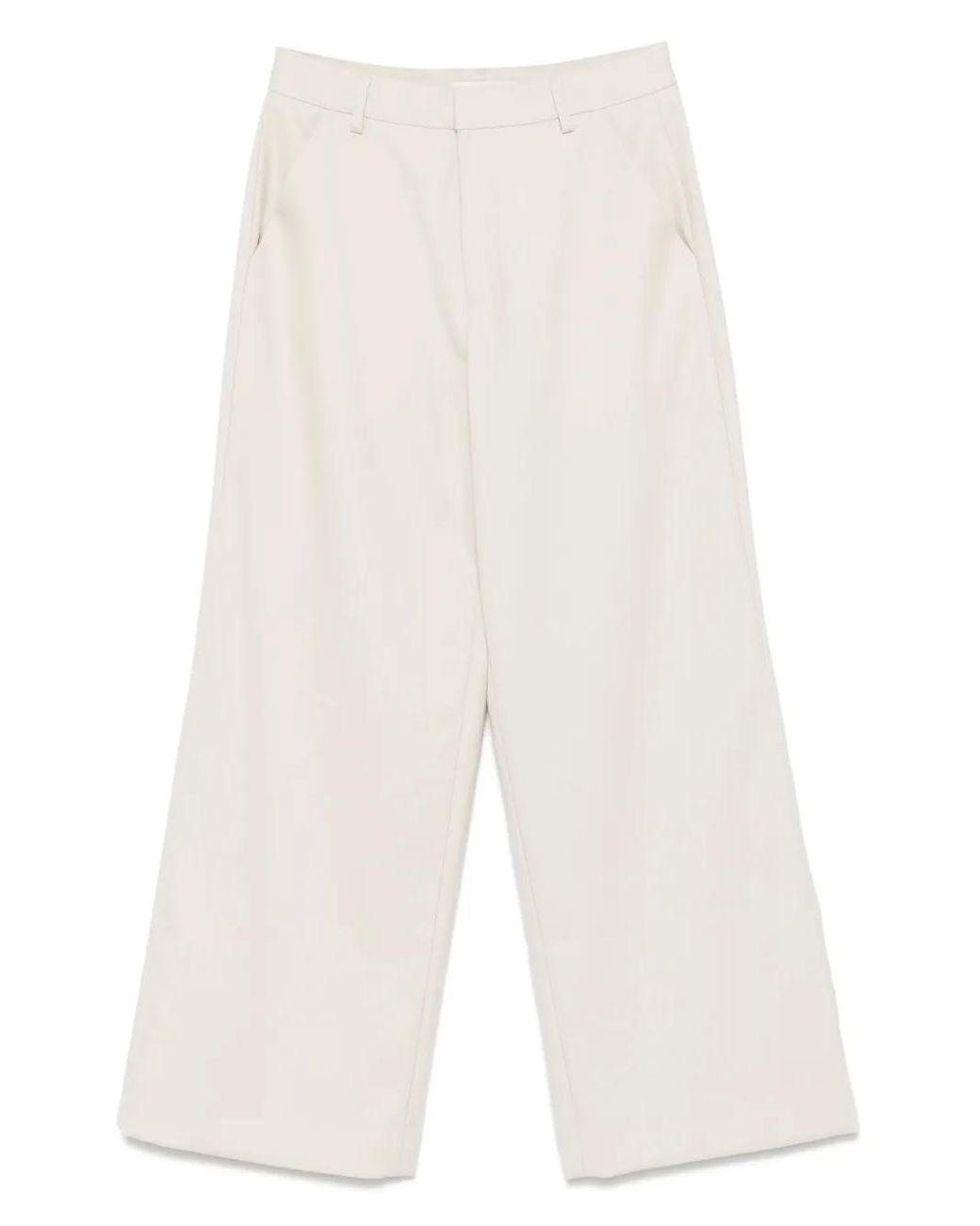 Entire studios White Wide-Leg Trousers