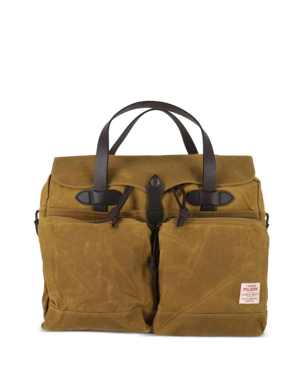 Filson Metallic Tin Cloth 24 Hours Briefcase for men