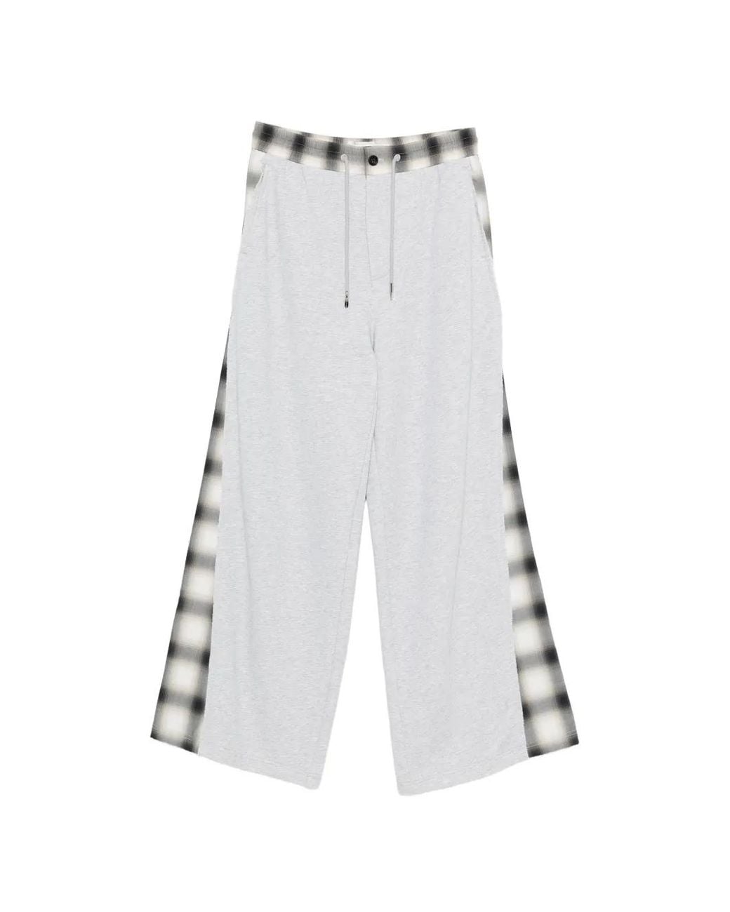 Feng Chen Wang White Side-Detail Track Pants