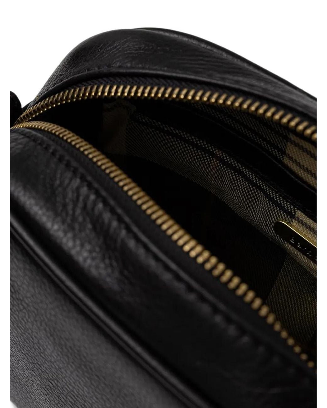 Barbour Black Daphne Leather Mini Cross Body Bag