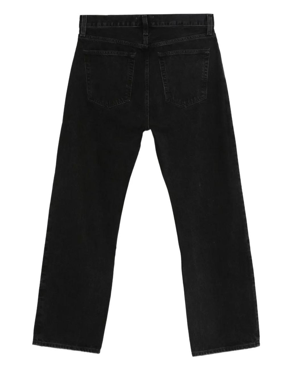 Agolde Black Straight-Leg Jeans for men