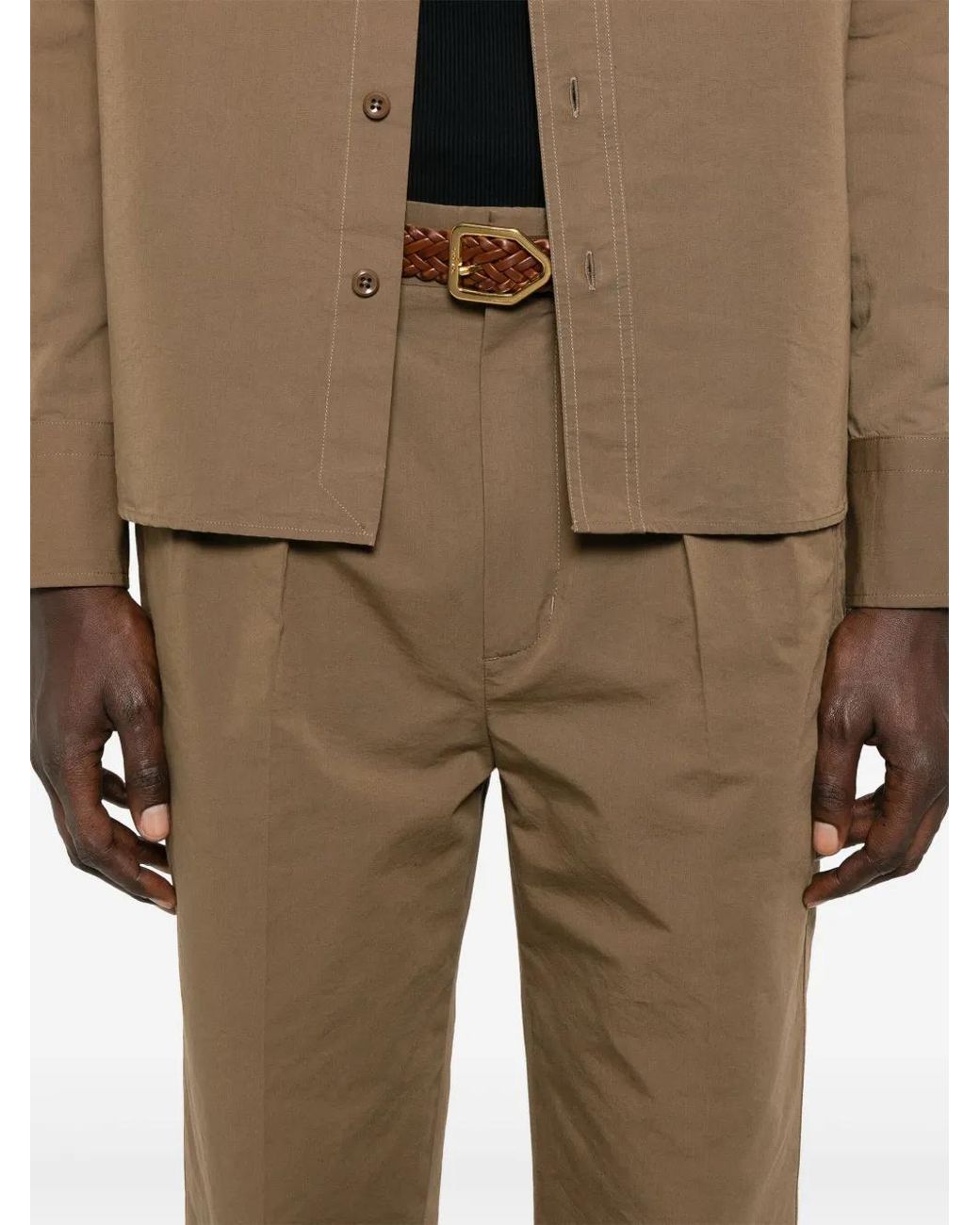 Tom Ford Natural Tailored Trousers for men