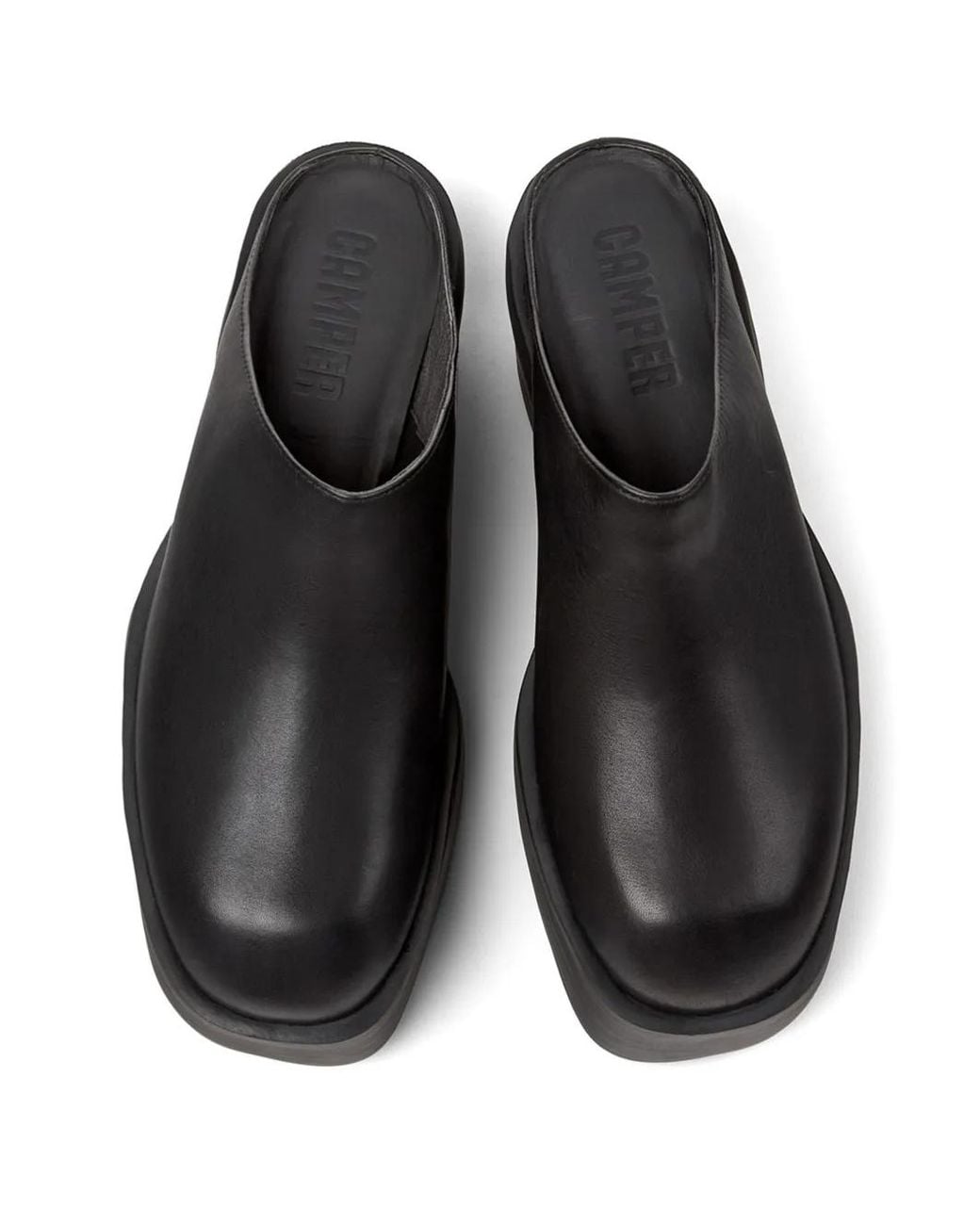 Camper Black Billie Mules