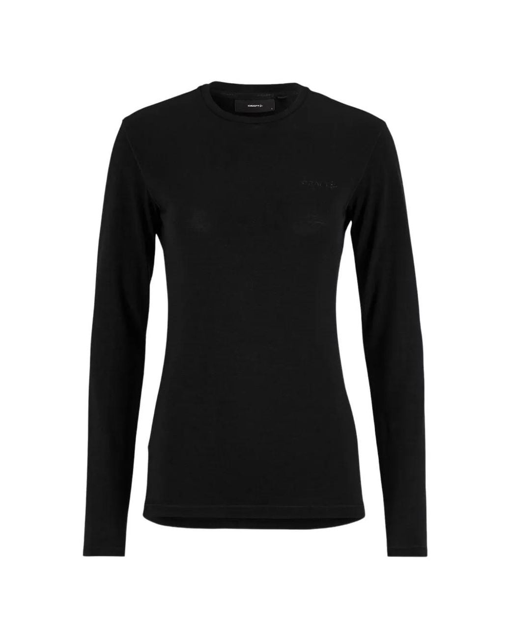 C.r.a.f.t Black Long-Sleeve Crew-Neck Baselayer Top