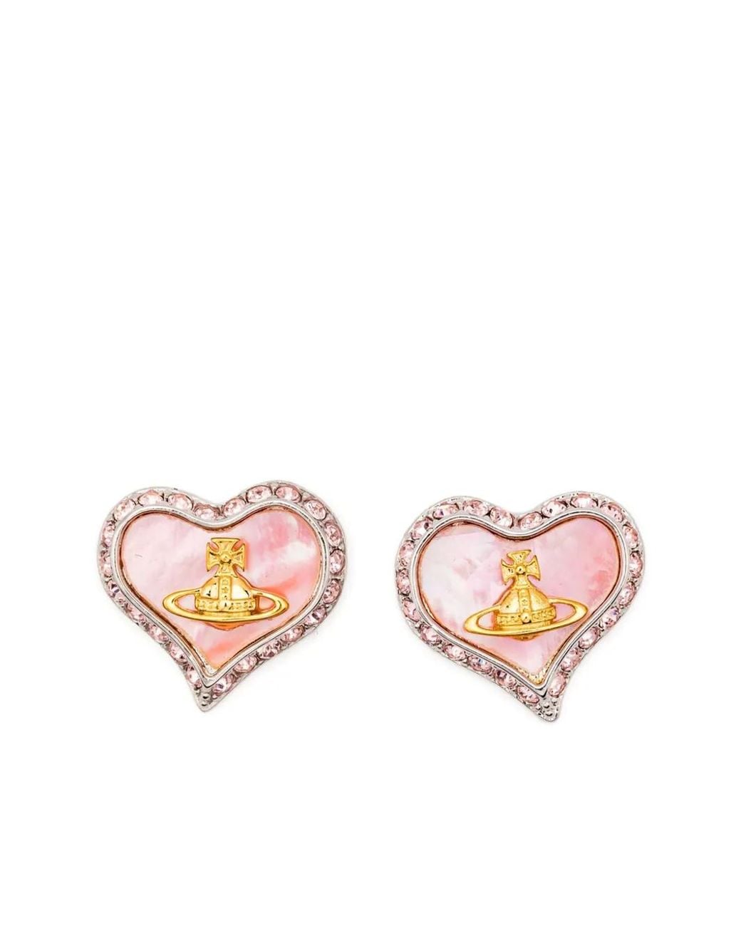 Vivienne Westwood Pink Petra Earrings