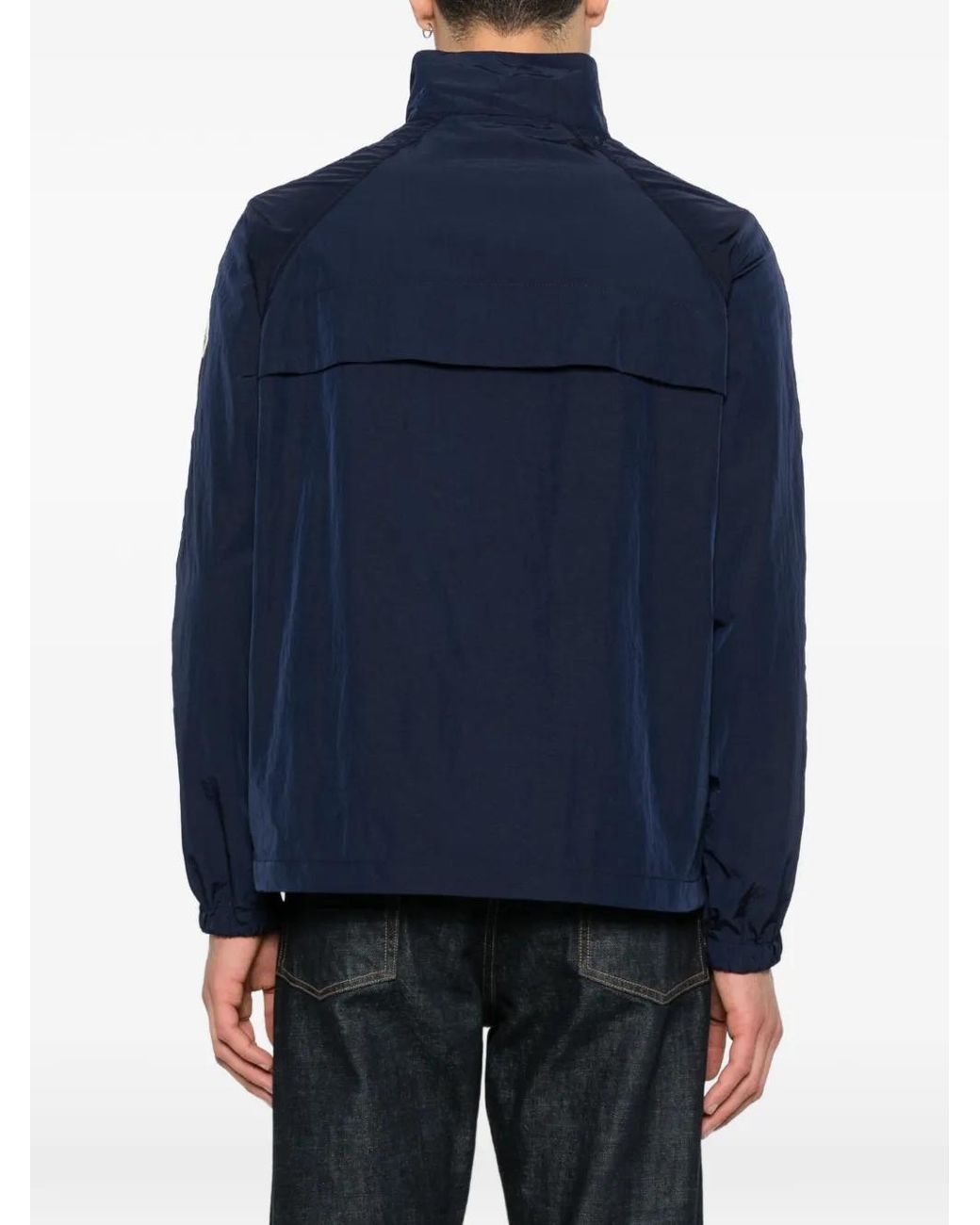 Moncler Blue Rastaba Waterproof Jacket for men