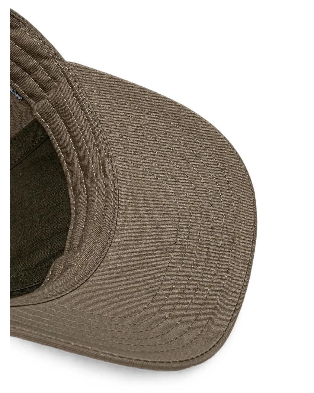 Aeronautica Militare Brown Logo-Embroidered Cap