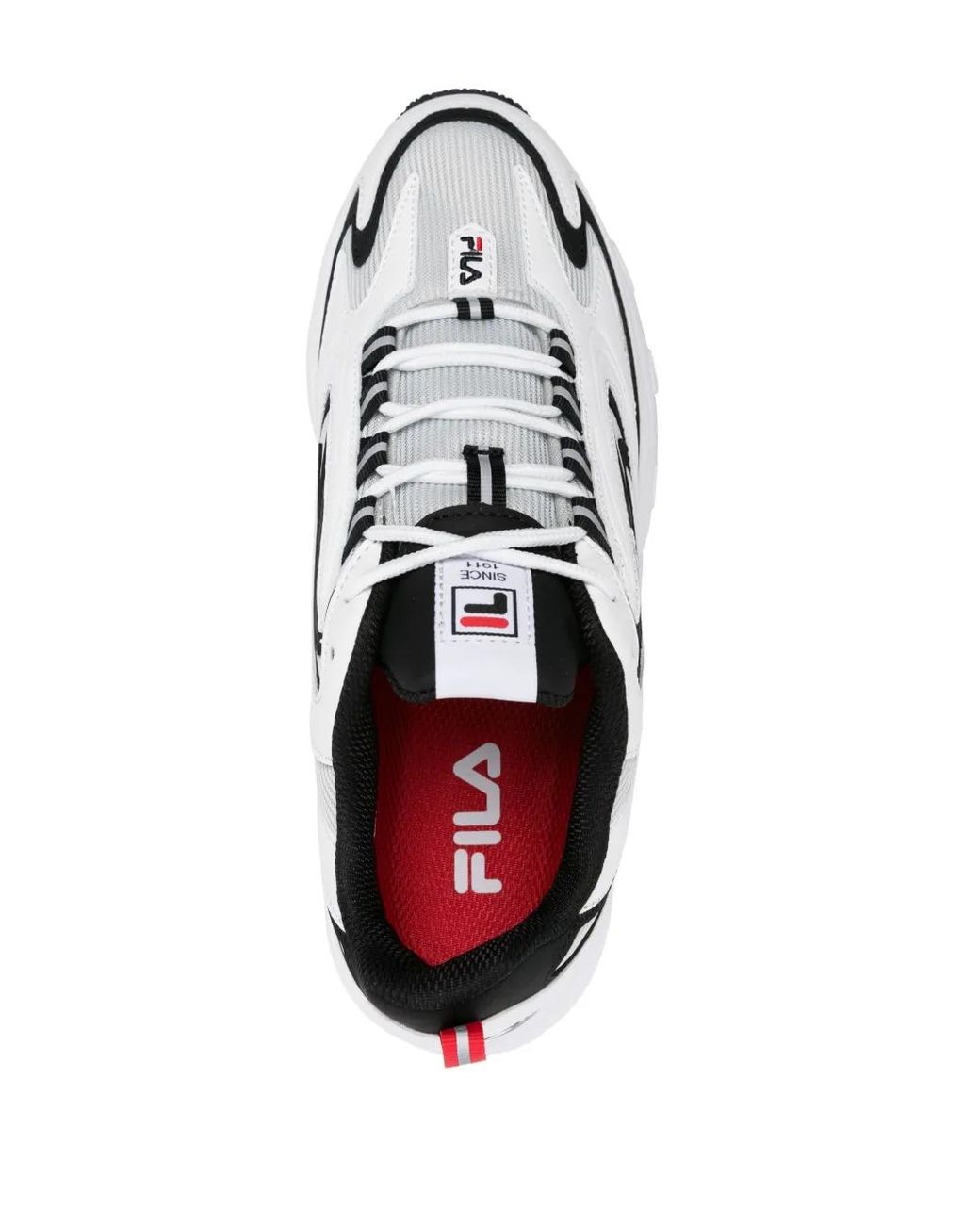 Fila White Actix Panelled Sneakers for men