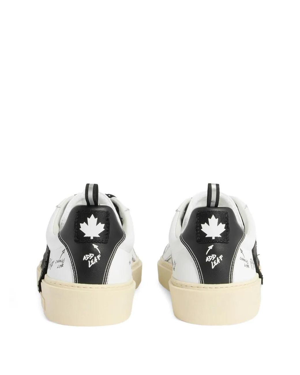DSquared² Black Sneakers for men