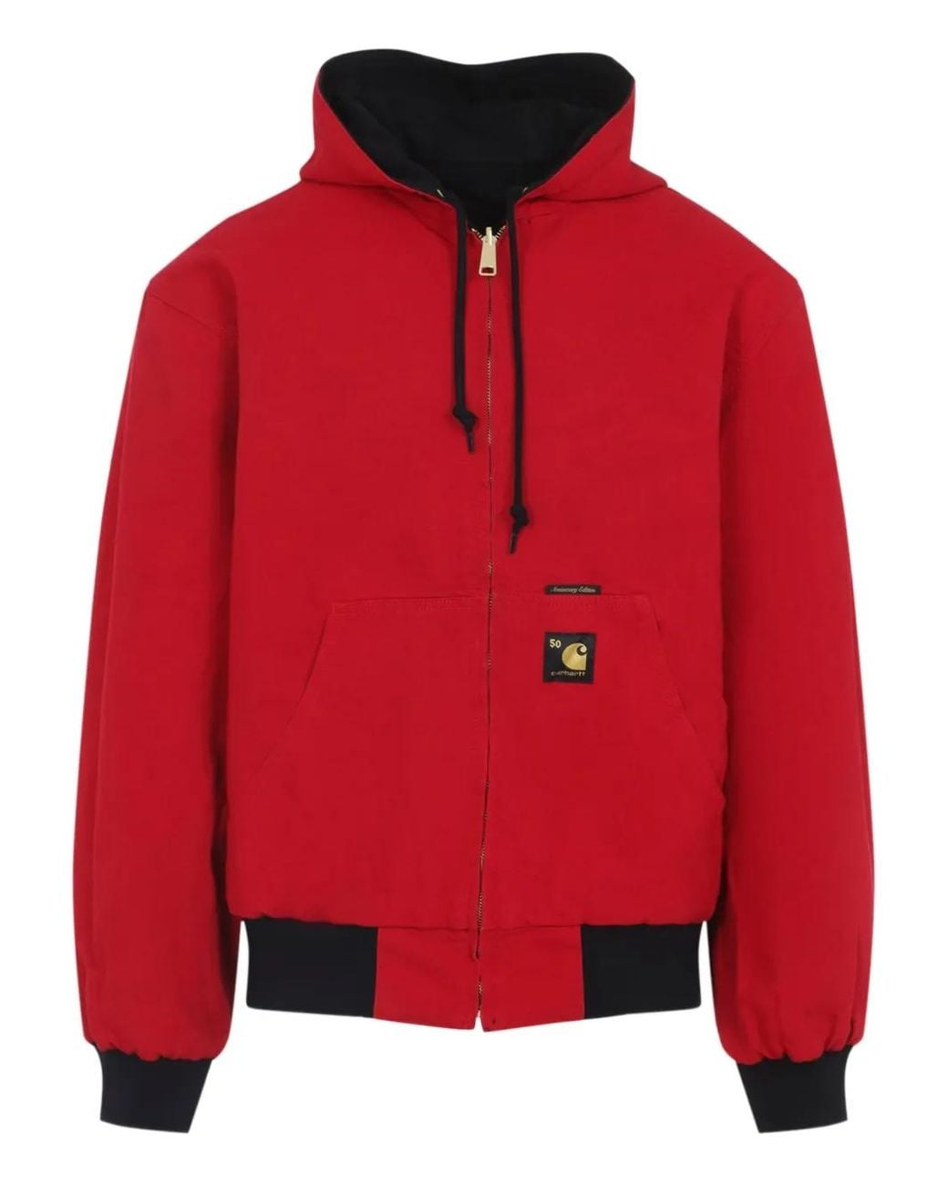 Carhartt Black Long-Sleeve Hoodie