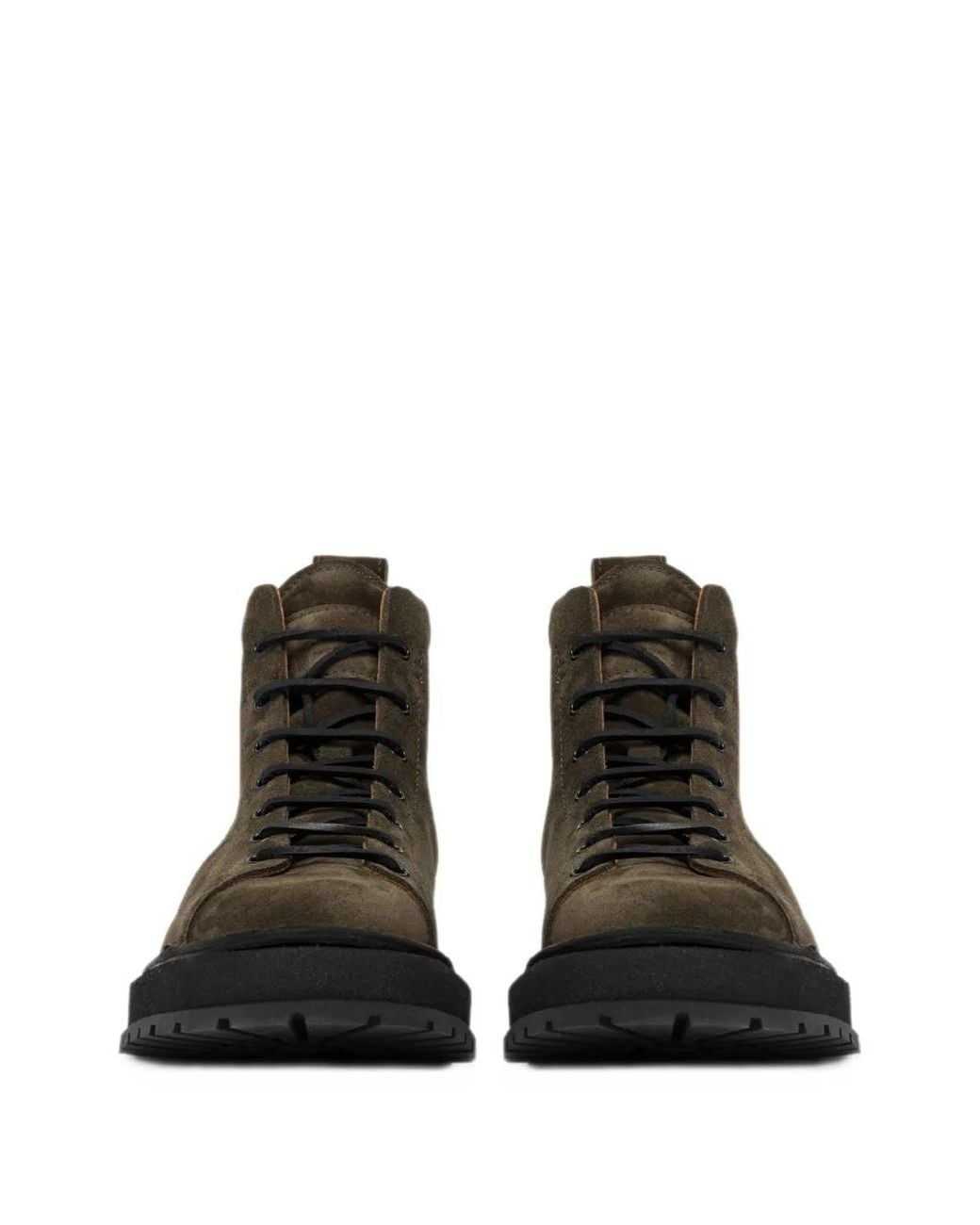 Buttero Black Aedi Suede Boots for men