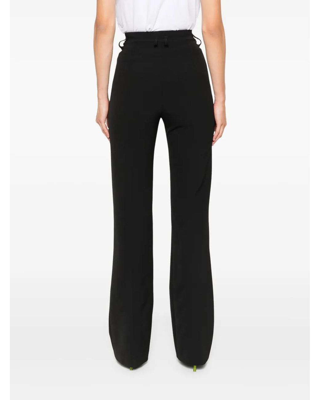 Nissa Black Flared Trousers