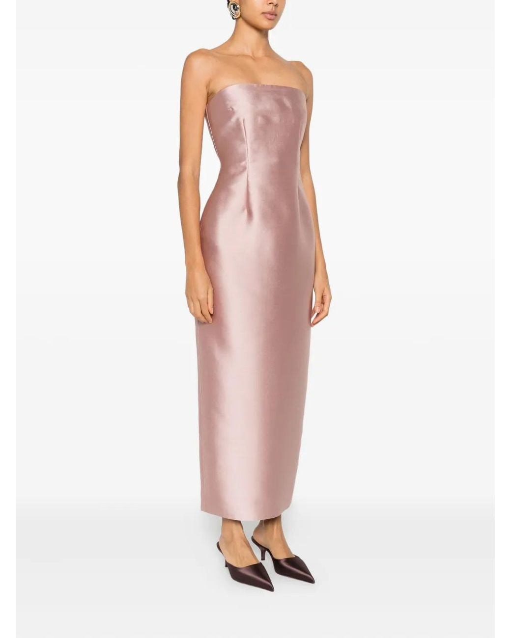 Solace London Pink Renee Maxi Dress