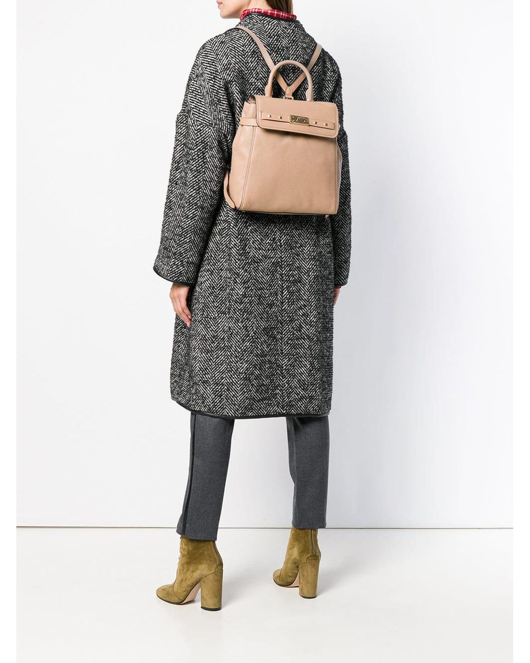 Michael kors backpack square Clearance