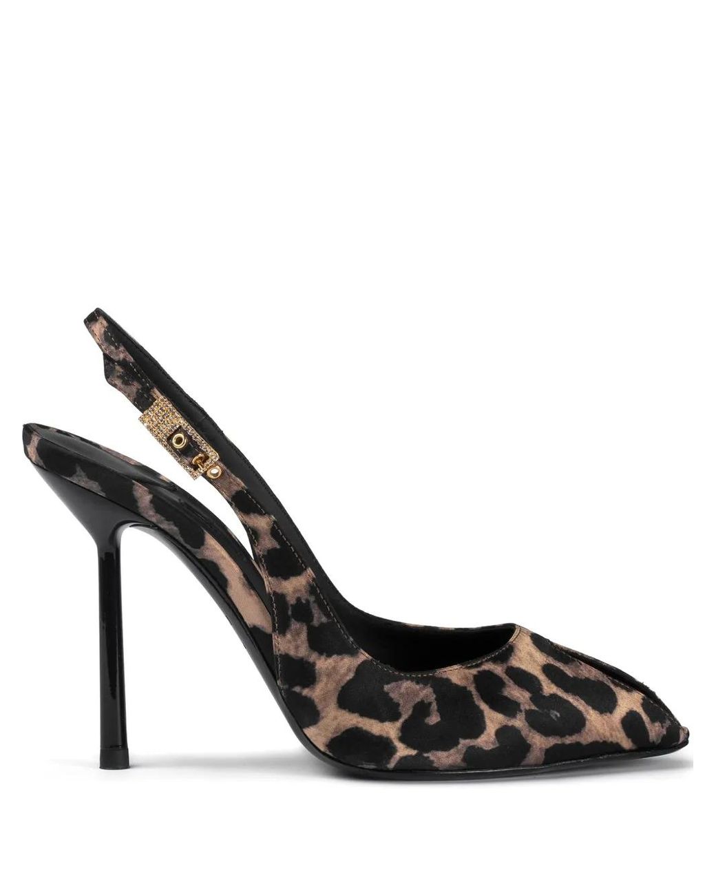 Le Silla Black 100Mm Clivage Pumps