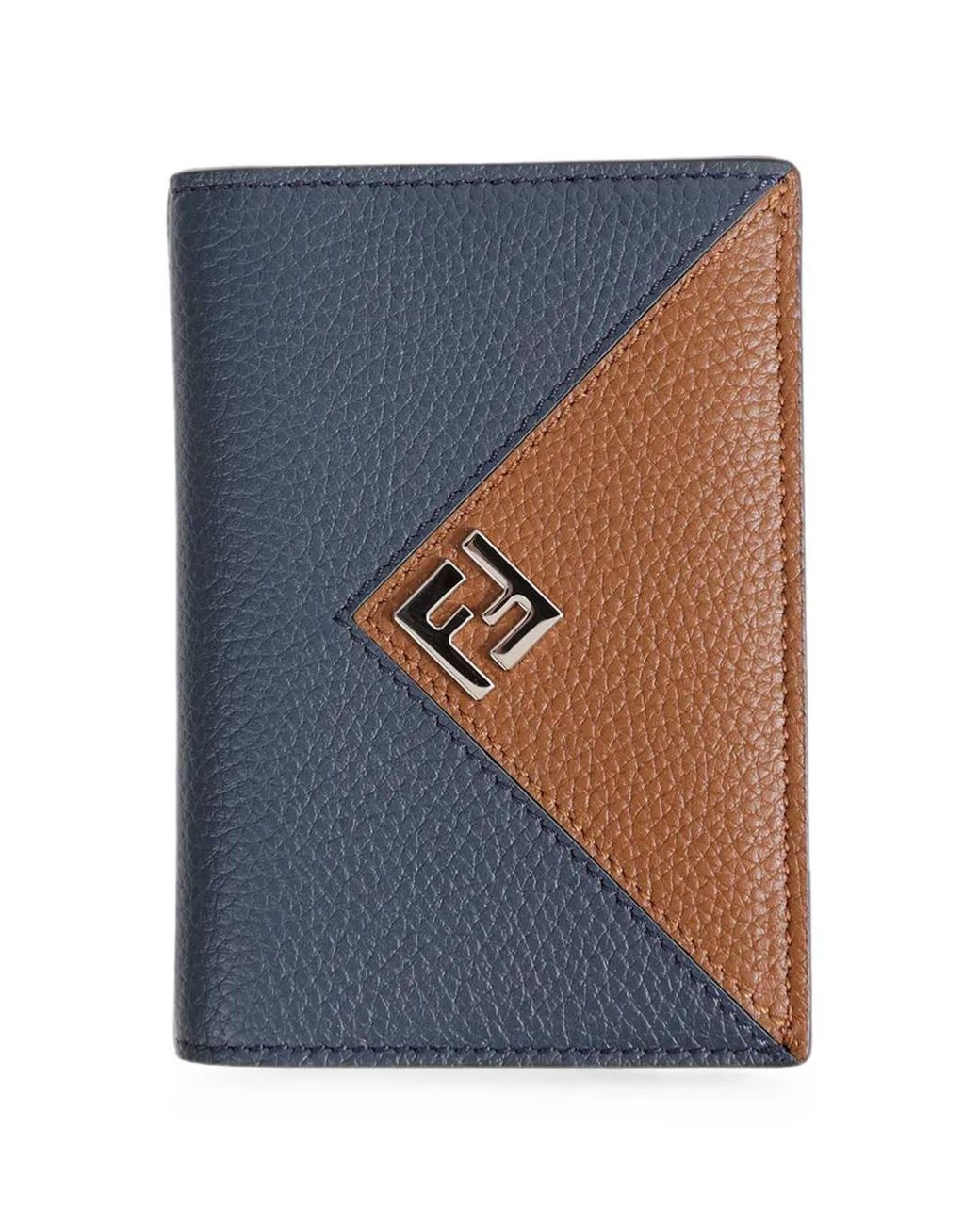 Fendi Lui Kartenetui Mit Logo in Blue für Herren