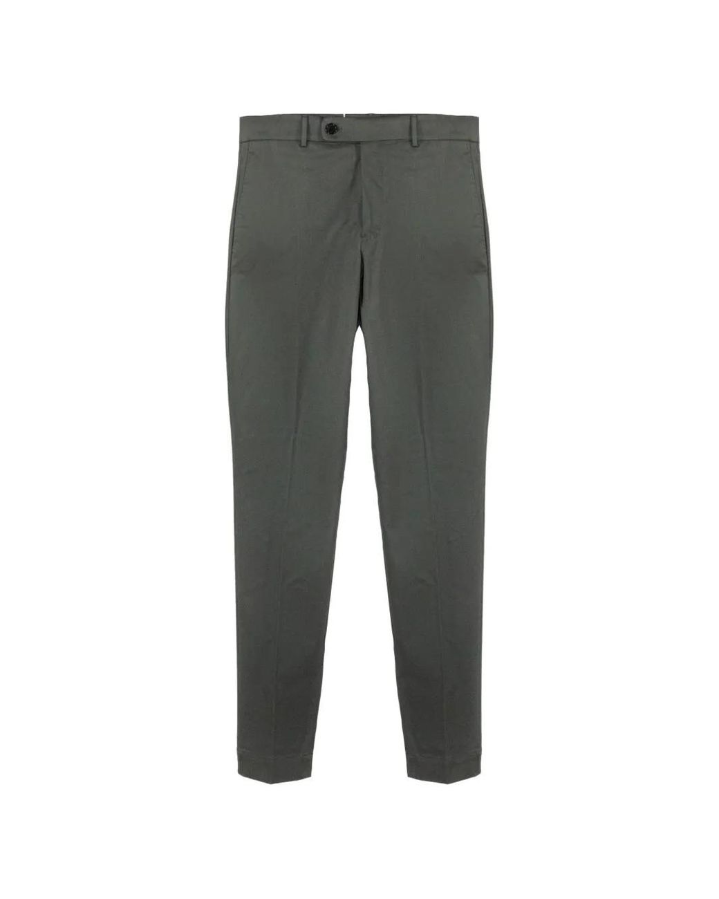 Incotex Gray Belt Loops Regular Trousers for men