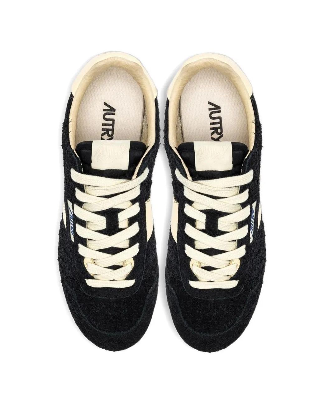 Autry Black Windspin Suede/Leather