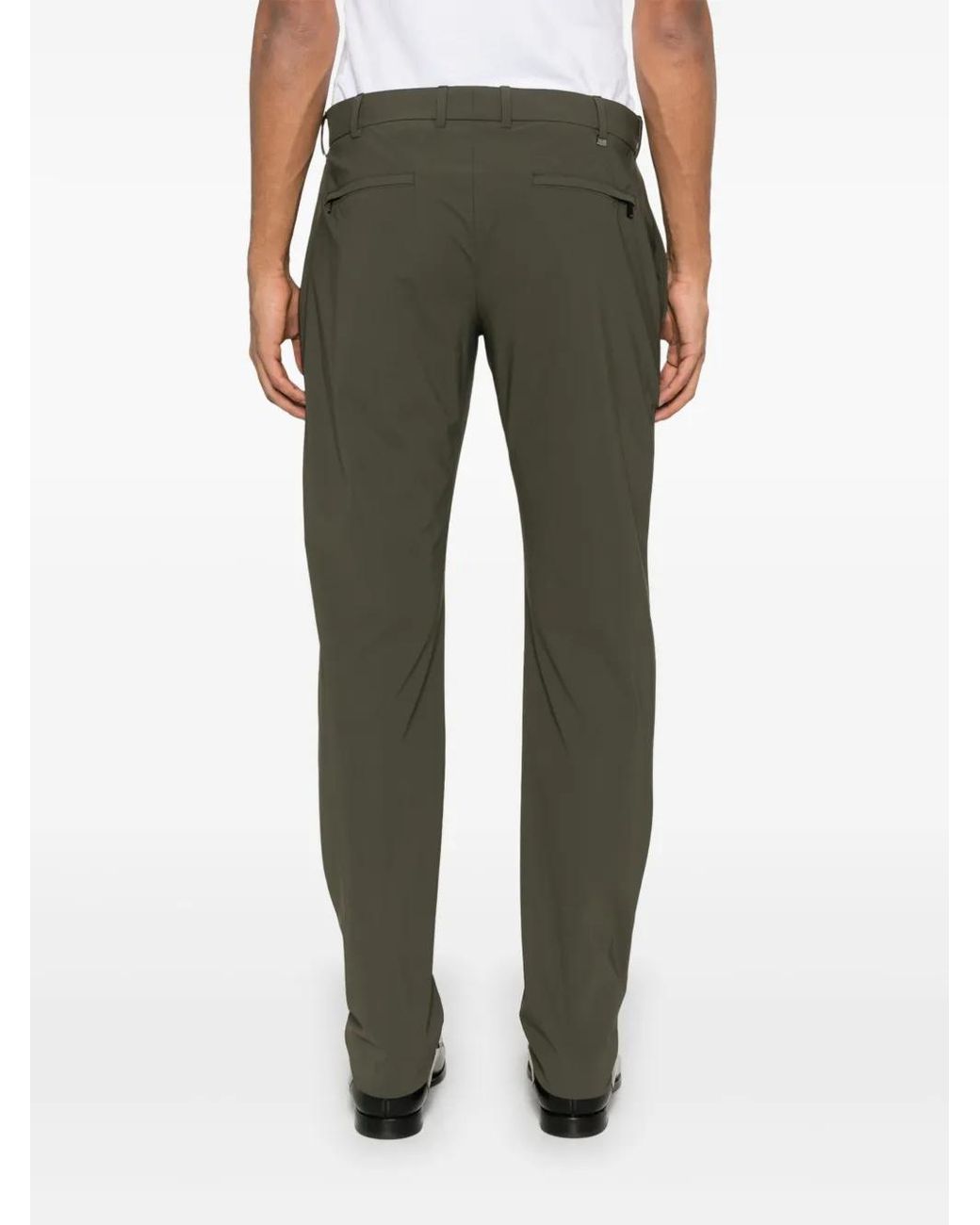 PT Torino Green Epsilon Chino Trousers for men