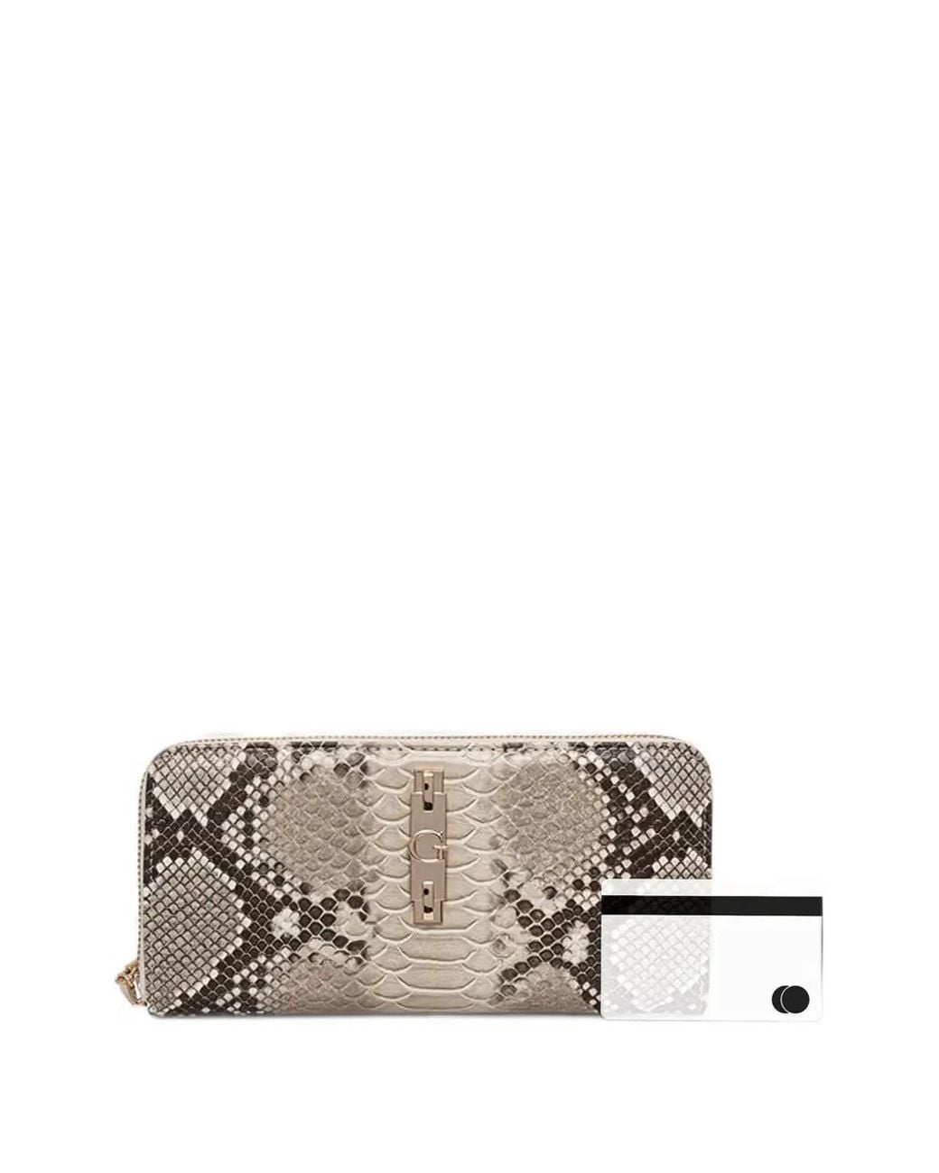 Guess Gray Yvonne Maxi Wallet
