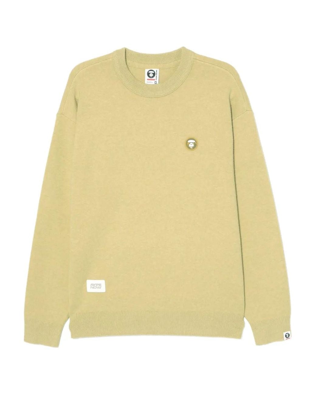 Pull Moonface Aape By A Bathing Ape pour homme en coloris Yellow