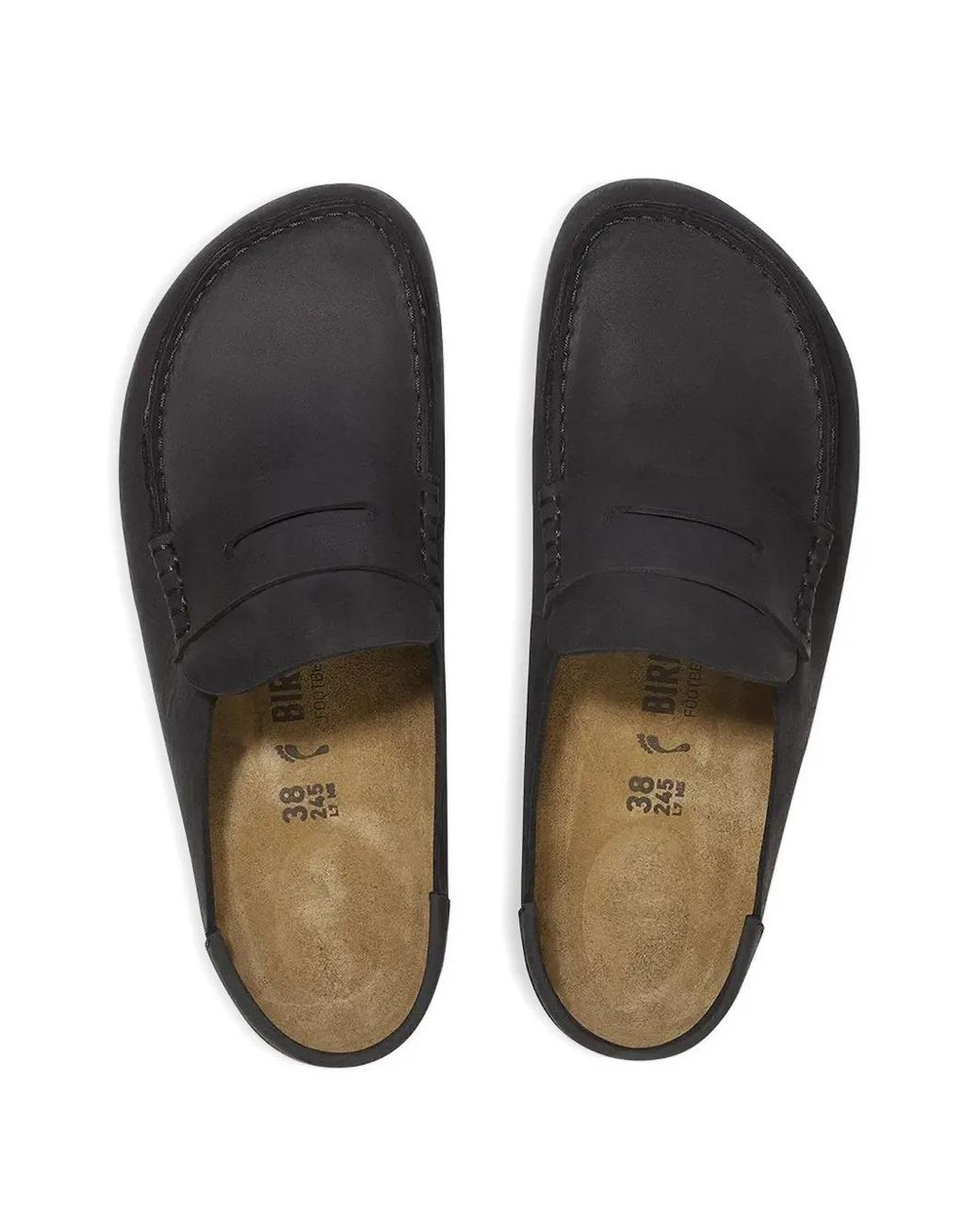 Birkenstock Black Naples Clogs for men
