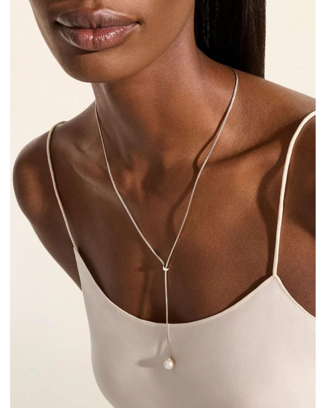 John Hardy Metallic Jh Essential Perlenkette