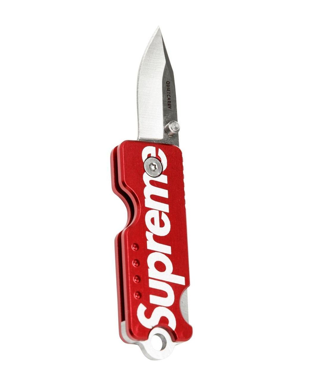 即完売❗️supreme Quiet Carry Knife supreme-red-Couteau-de-poche-a