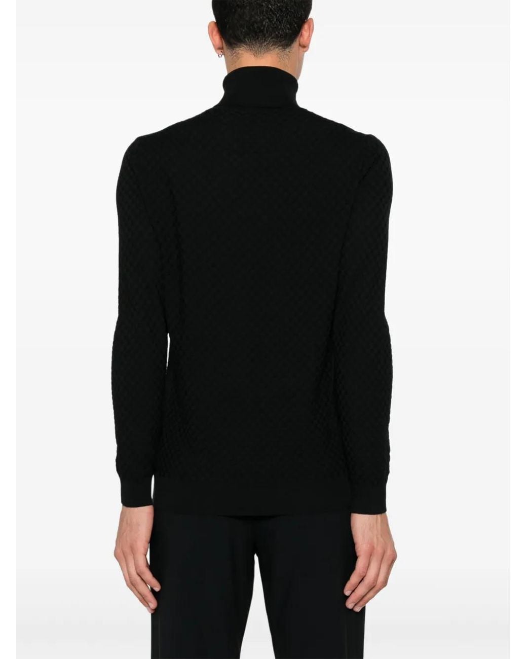 GOES BOTANICAL Pullover Mit Webmuster in Black für Herren