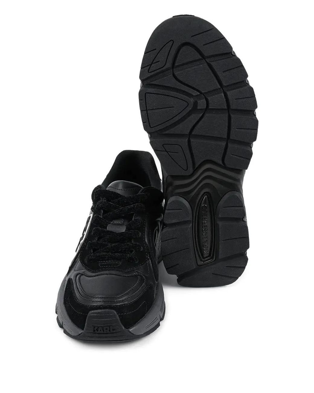 Karl Lagerfeld Black Baskets Orion for men