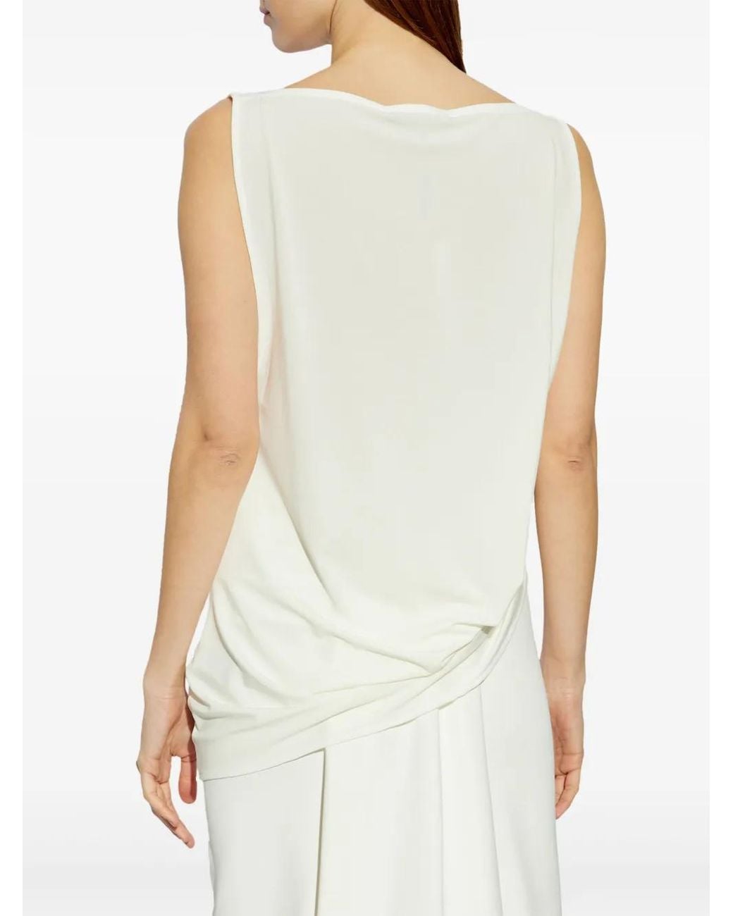 Jacquemus Top Le Haut Peplo in het White