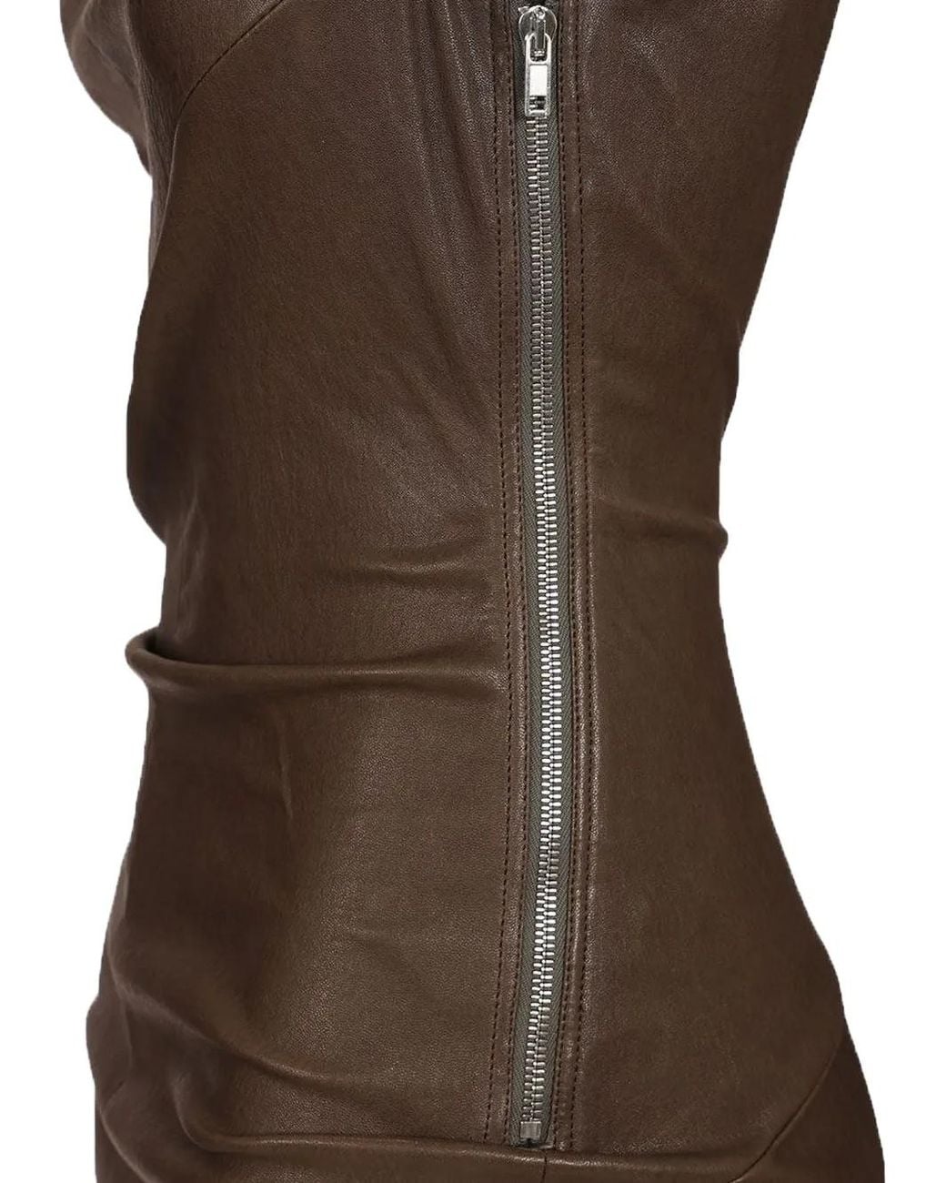 Rick Owens Brown Athena Gown
