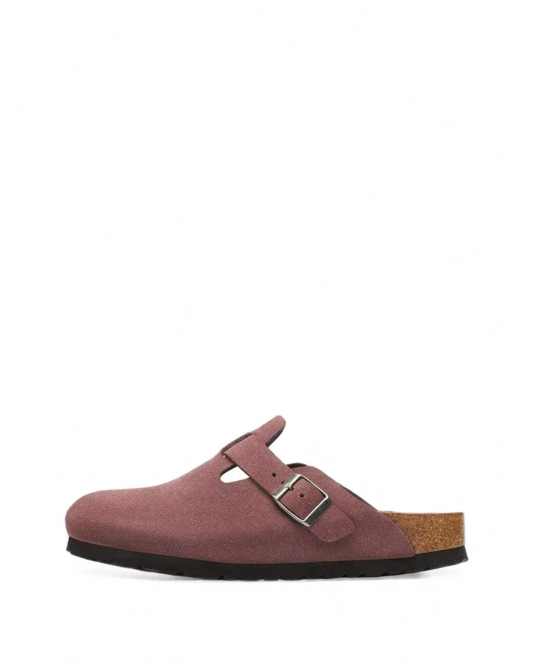Birkenstock Brown Boston Suede Mules for men