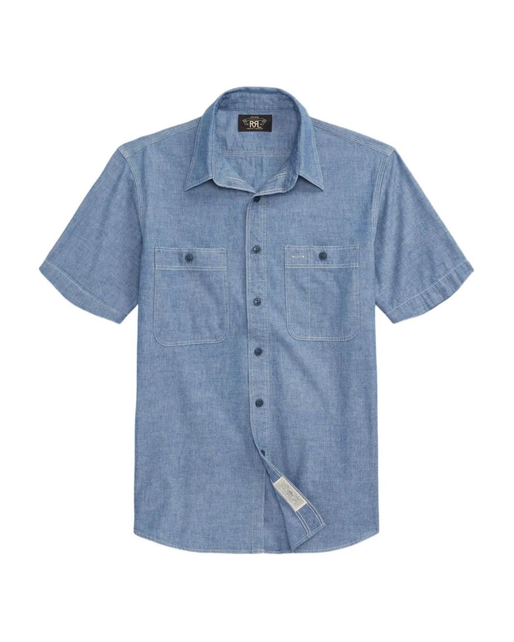 Camicia di RRL in Blue da Uomo