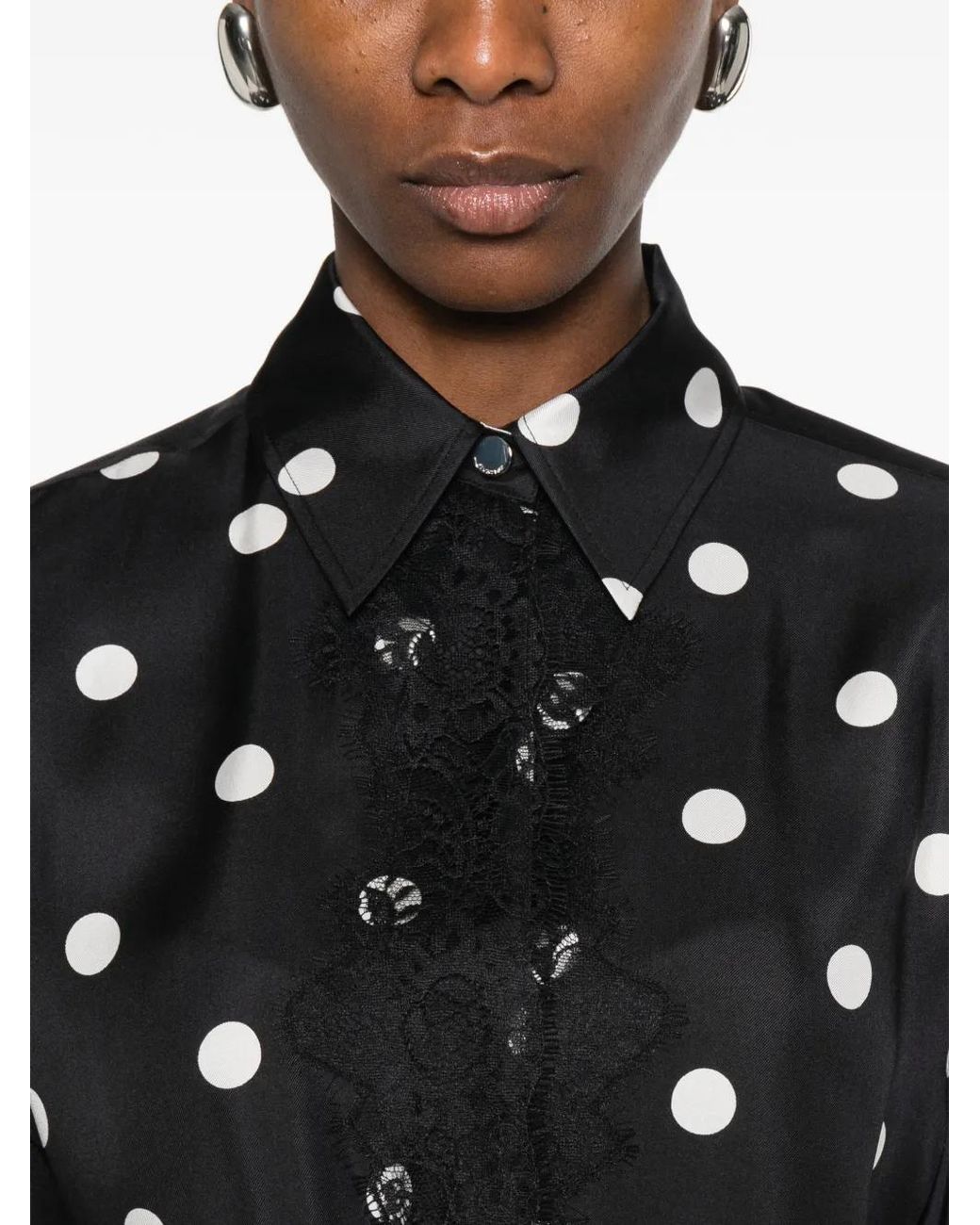 Sportmax Black Silk Mini Dress For