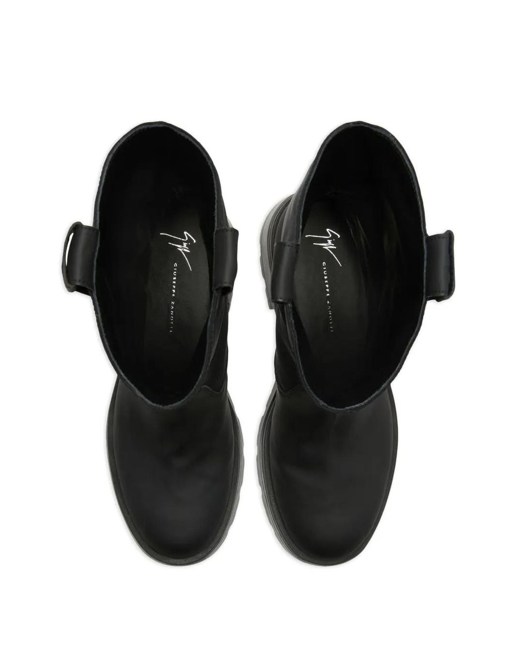 Giuseppe Zanotti Black Aldrien Combat Boots for men