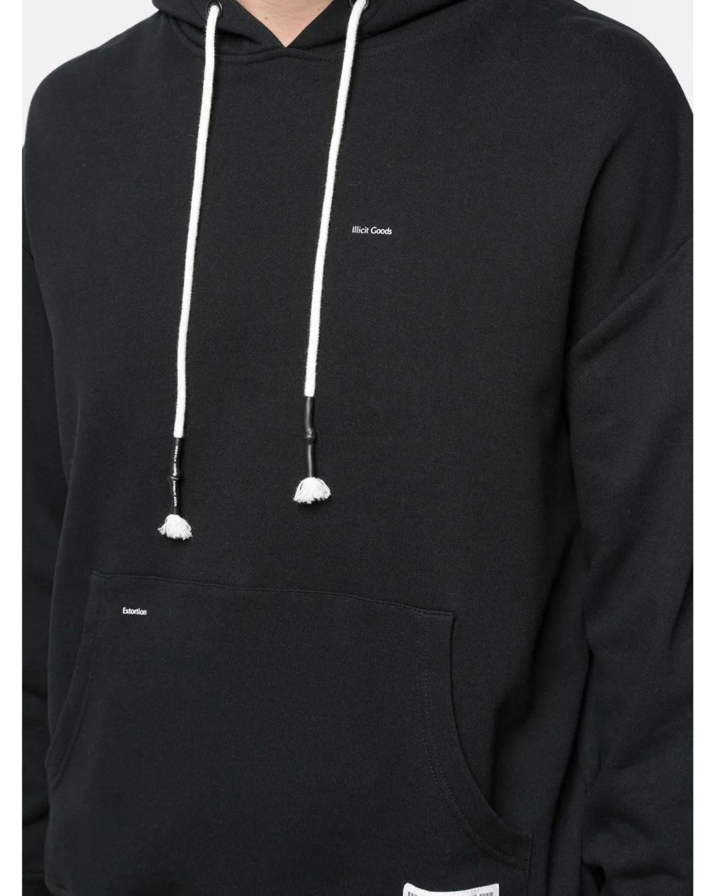 Mostly Heard Rarely Seen Black Illicit Hoodie for men