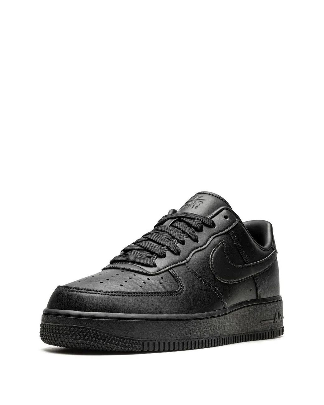 Nike Black Air Force 1 Low "Fresh Anthracite" Sneakers