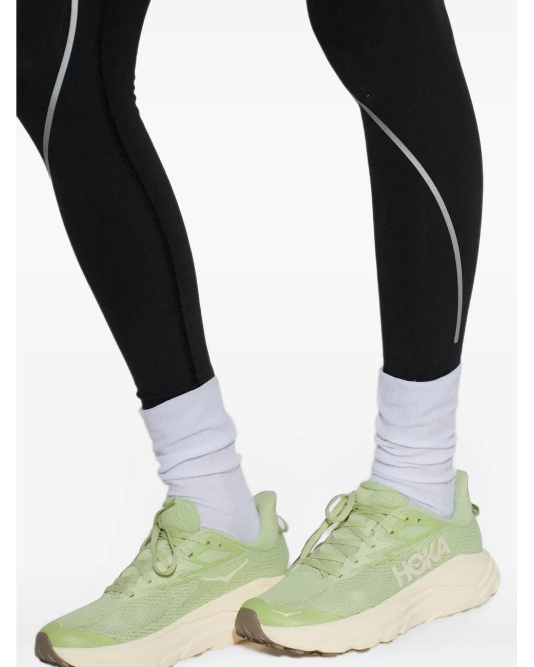 Hoka One One Green Challenger 8 Sneakers