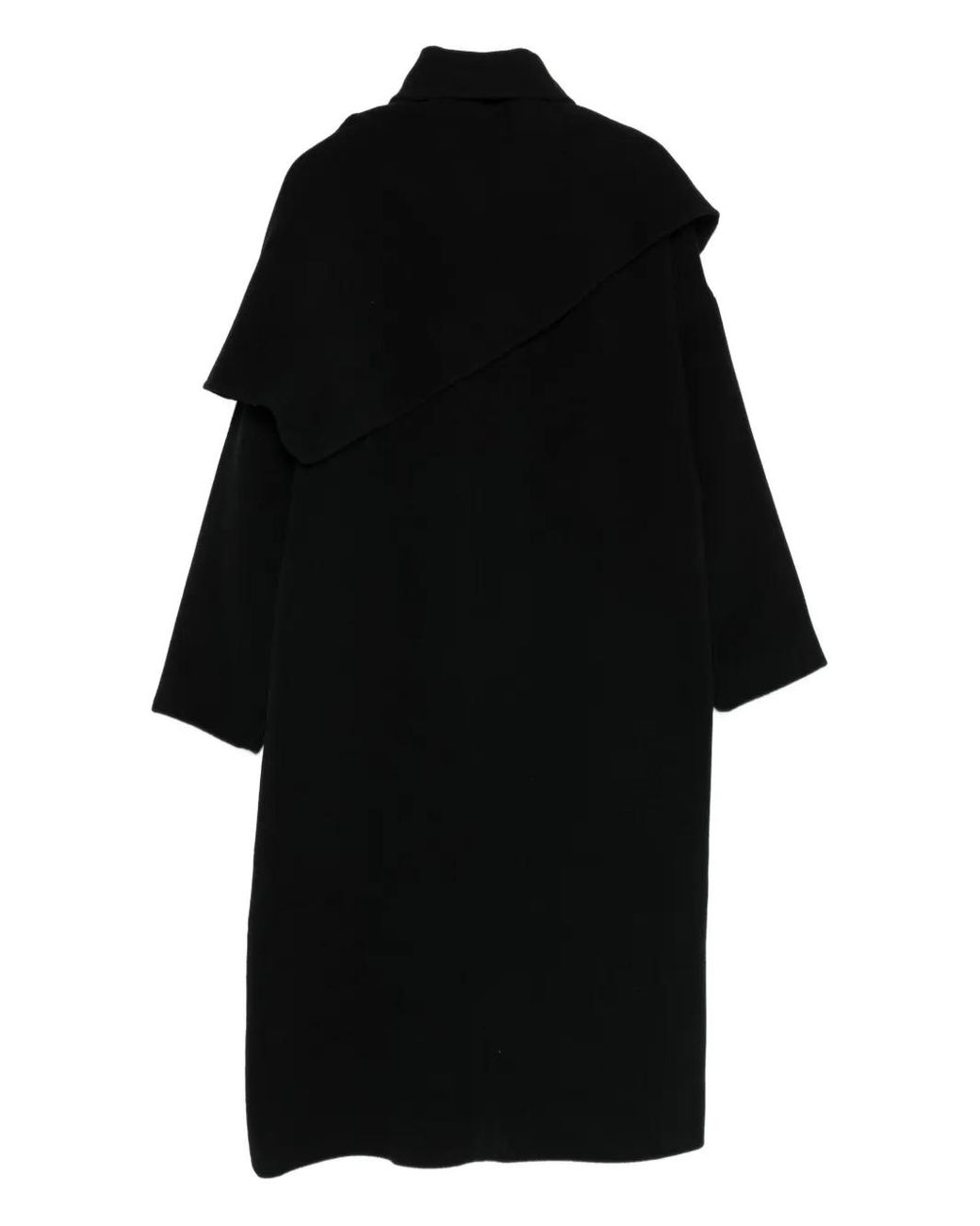 N°21 Black Front-Button Coat