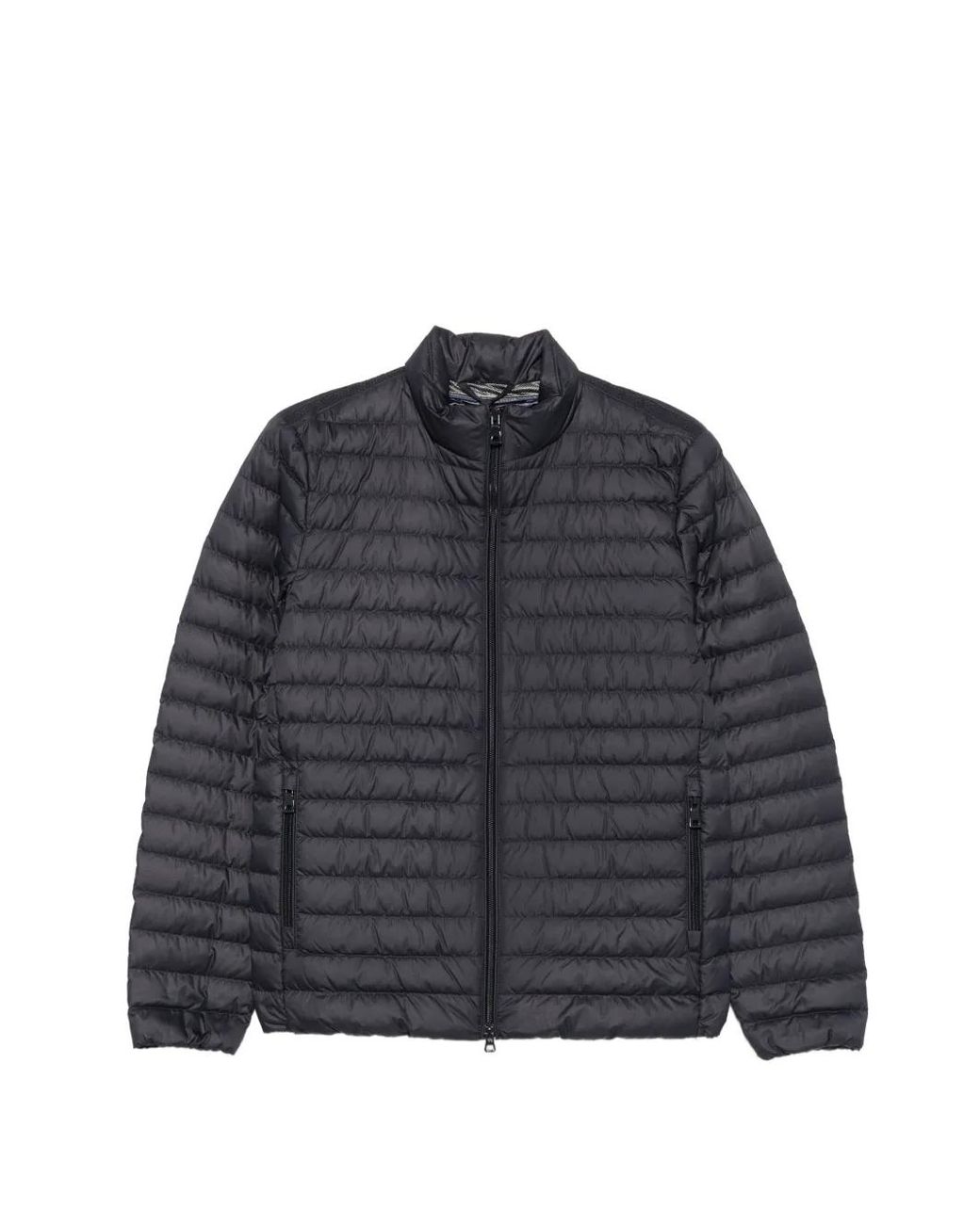Geox Black Warrens Quilted Jacket for men