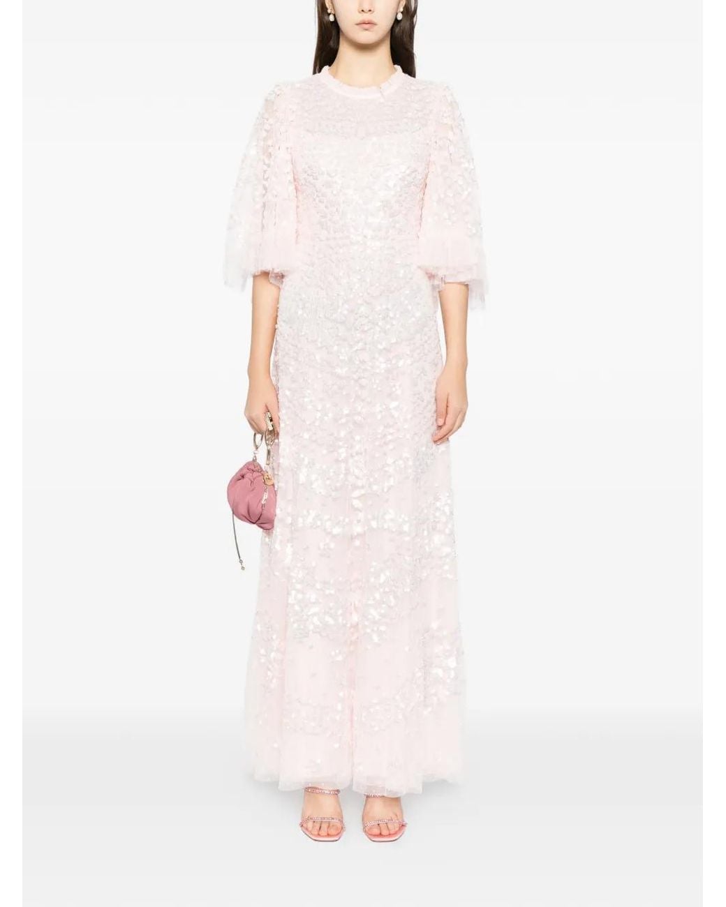 Needle & Thread Pink Anais Gown