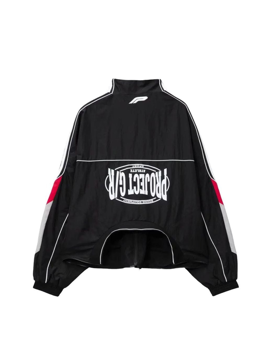 PROJECT G/R Black Upside Down Track Jacket for men