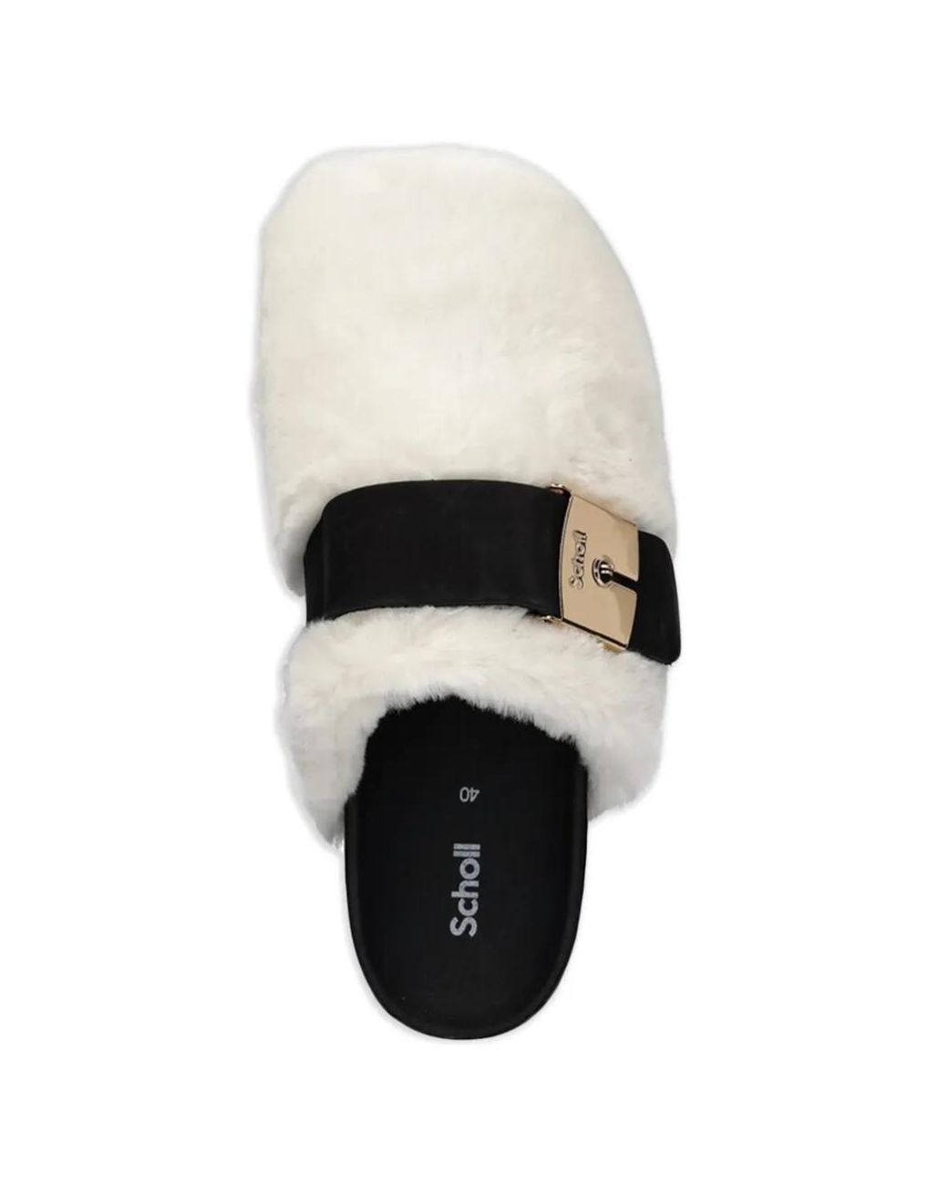 Scholl White Chaussons Alaska 3.0