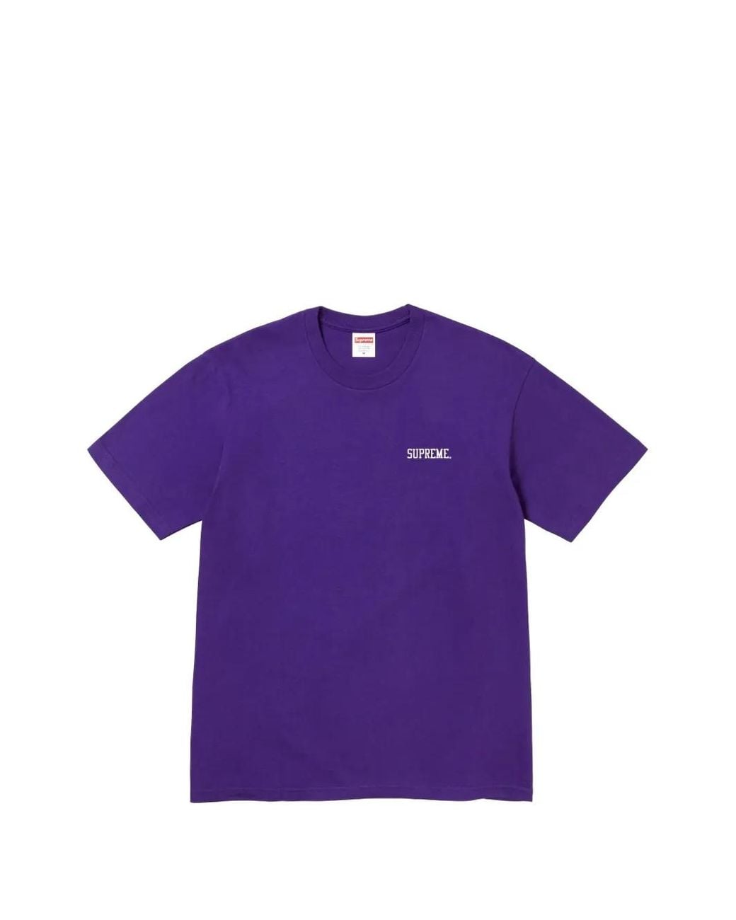Supreme Purple T-Shirt À Imprimé Graphique for men