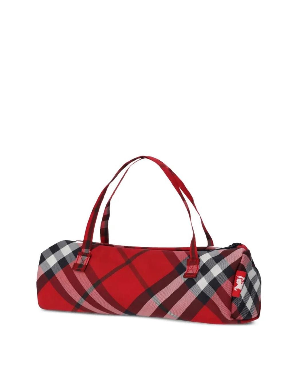 Burberry Geruite Paraplu in het Red