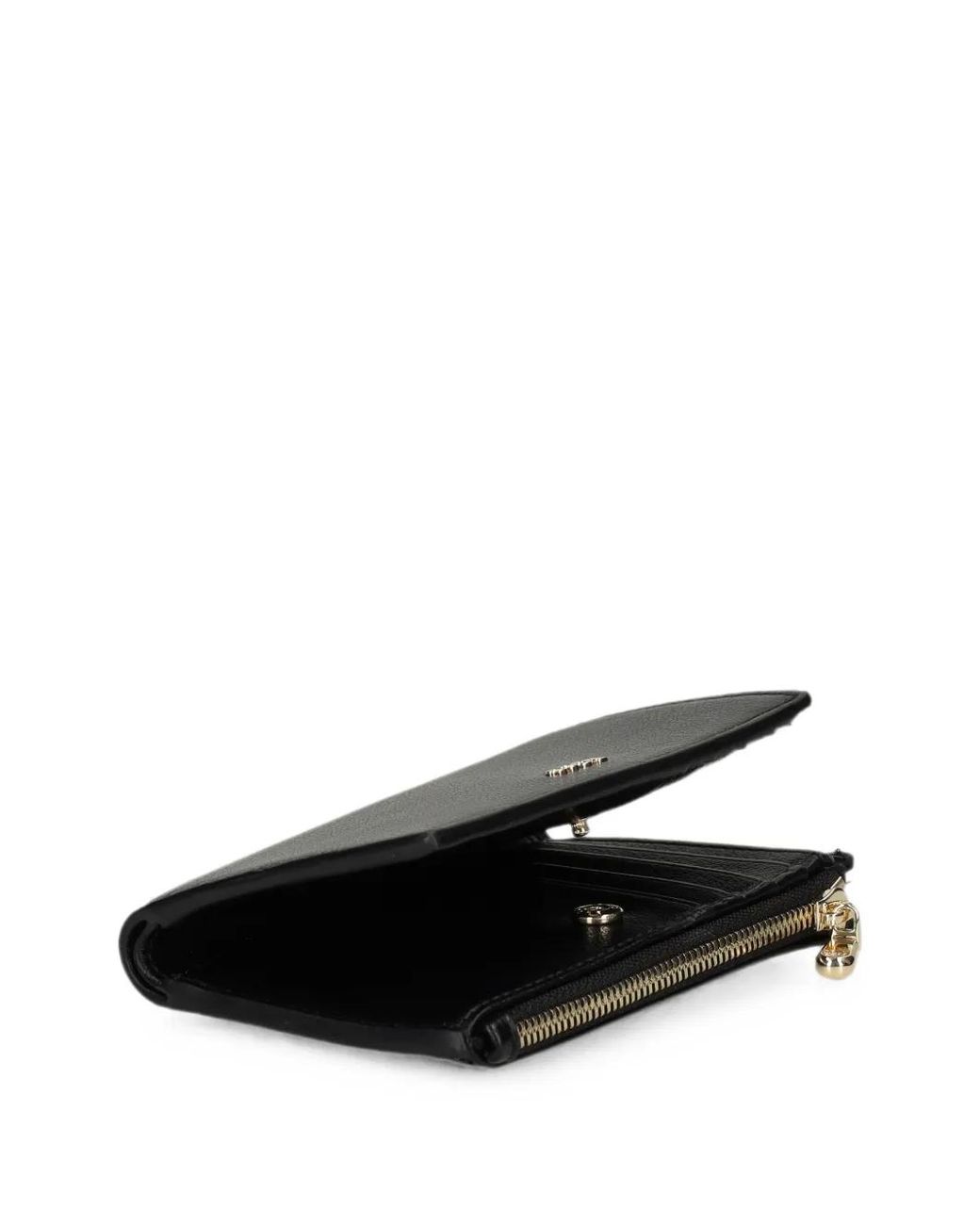 Boss Black Logo-Plaque Bi-Fold Wallet for men